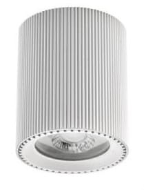 Ryflowana NISKA Tuba Spot GU10 – 72 mm  WHITE ULDL321 Unilight