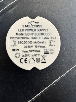 Zasilacz LED 18W 300mA  